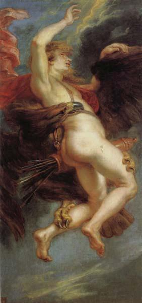 Peter Paul Rubens The Abduction fo Ganymede Germany oil painting art